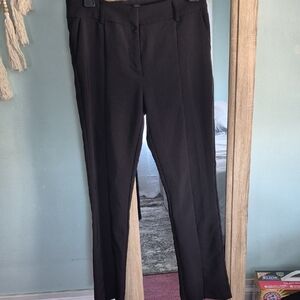 Fashion Nova Black High-Waist Trousers